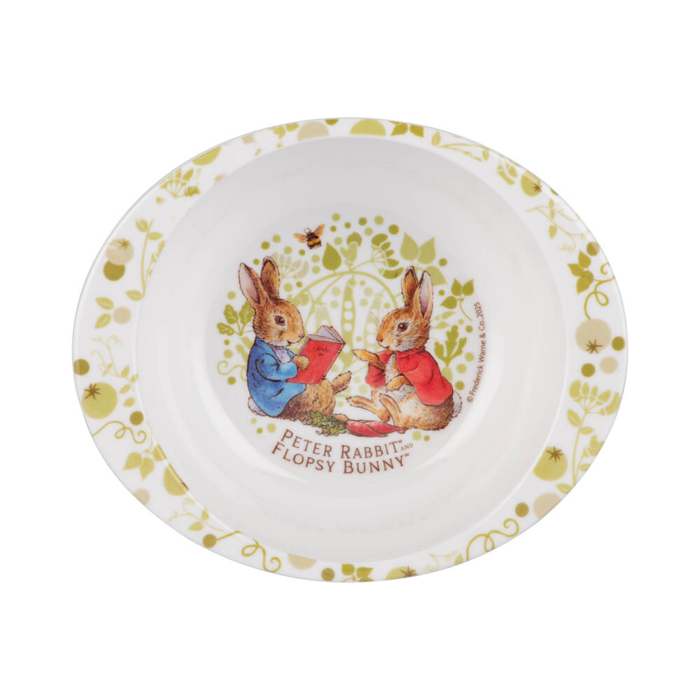 PETER RABBIT 5 PIECE MELAMINE DINNER SET