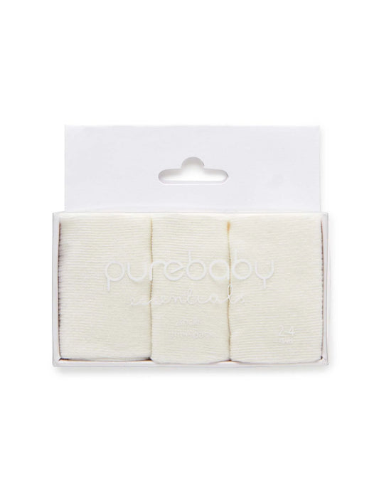 3  Sock Pack- White