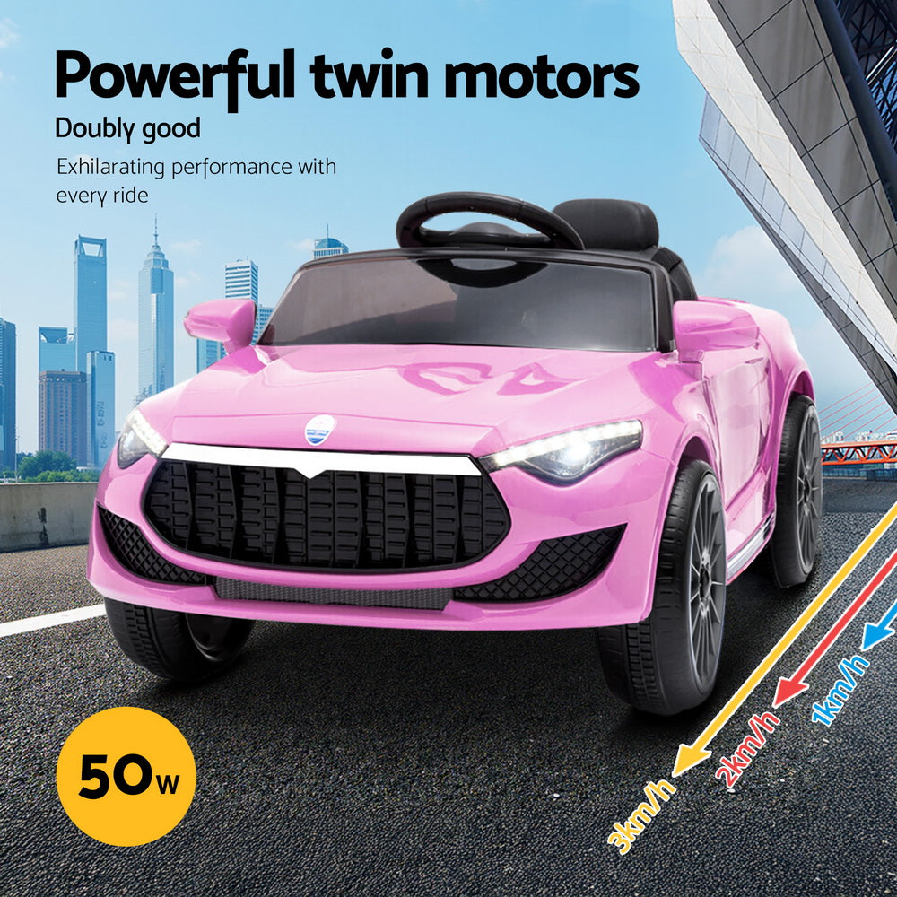 Rigo Ride On Car Kids Electric Ride On Cars SUV Remote 12V Pink