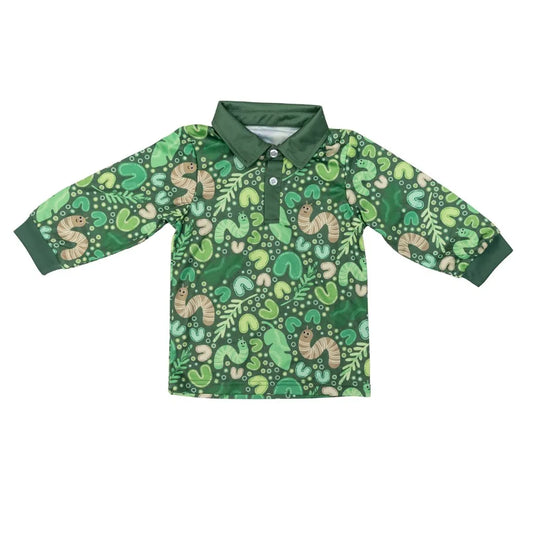 Kids Fishing Shirt Rainforest