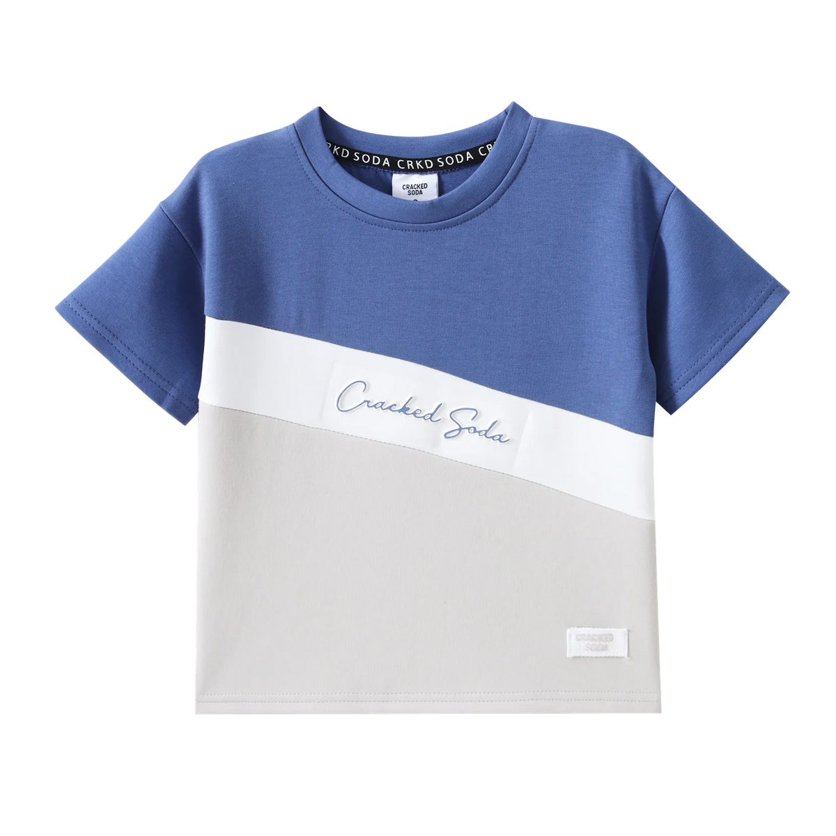 Jacob Multi Tee blue/pebble