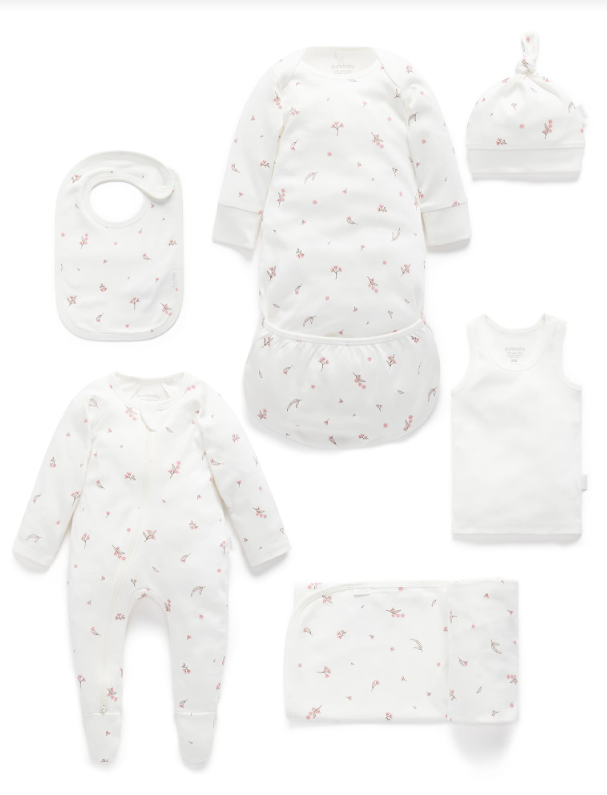Newborn Hospital Pack- Vanilla Blossom Pack