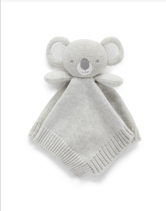 Knitted Koala Comforter