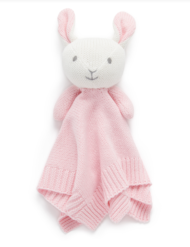 Knitted Rabbit Comforter