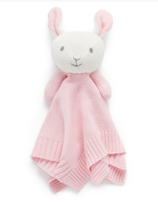 Knitted Rabbit Comforter