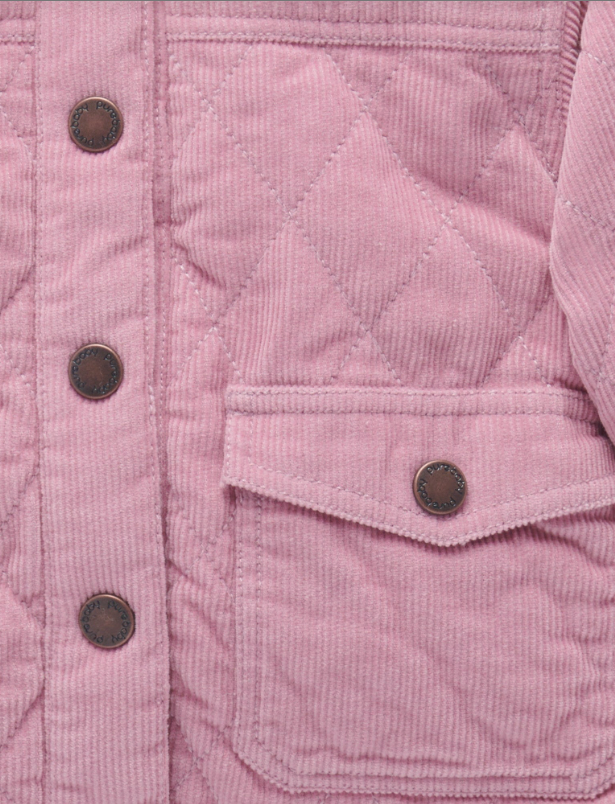Sherpa Jacket- Hyacinth