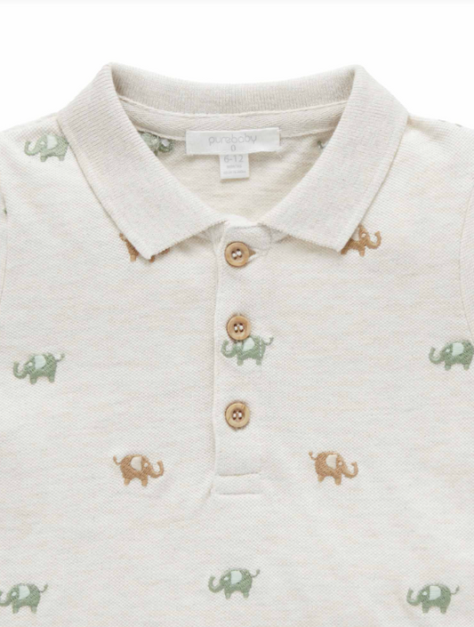 Elephant Polo Shirt