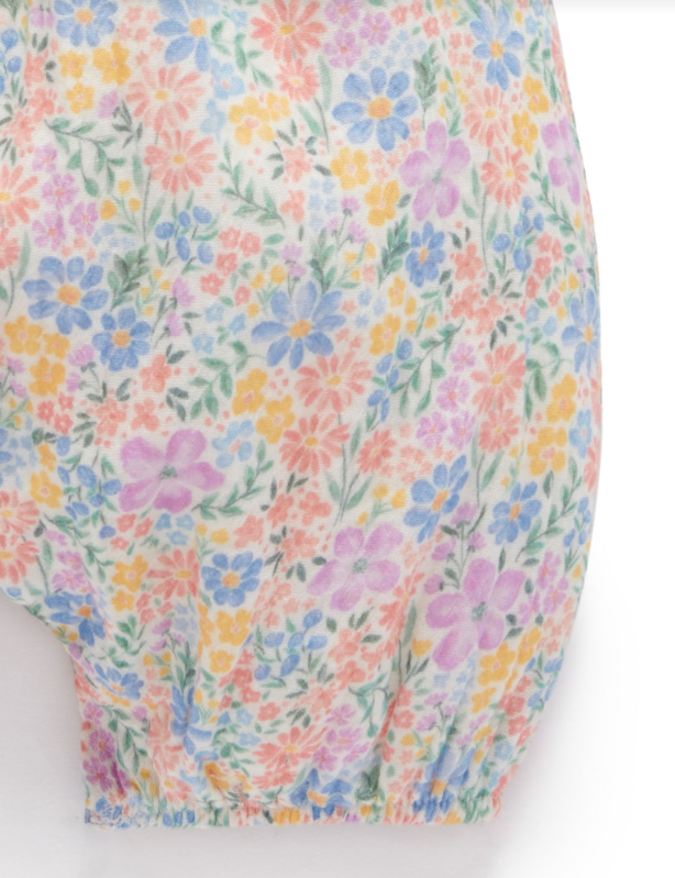 Floral Romper- Isabella Print