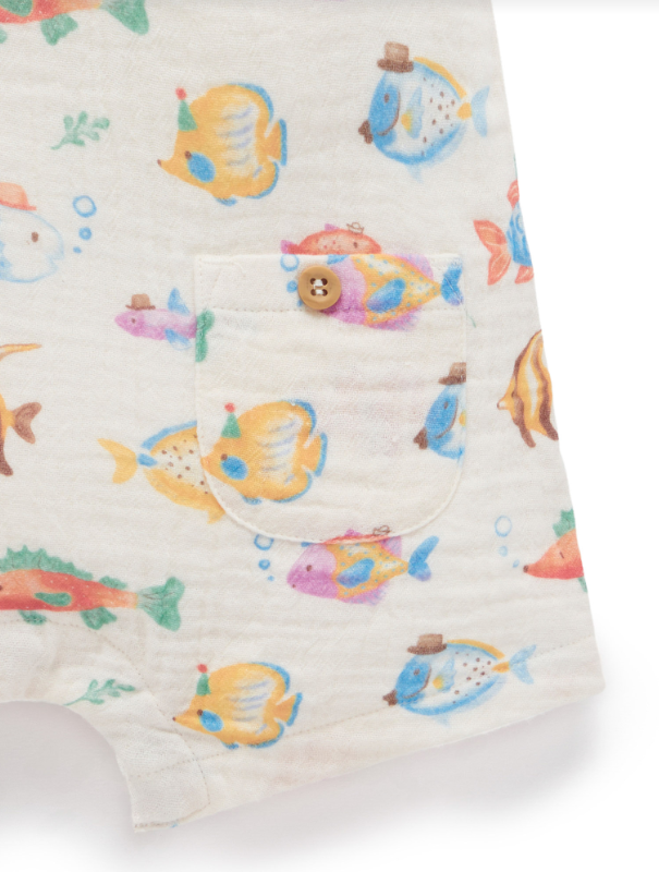 Fancy Fish Romper