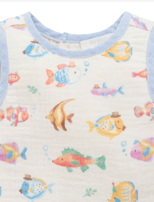 Fancy Fish Romper