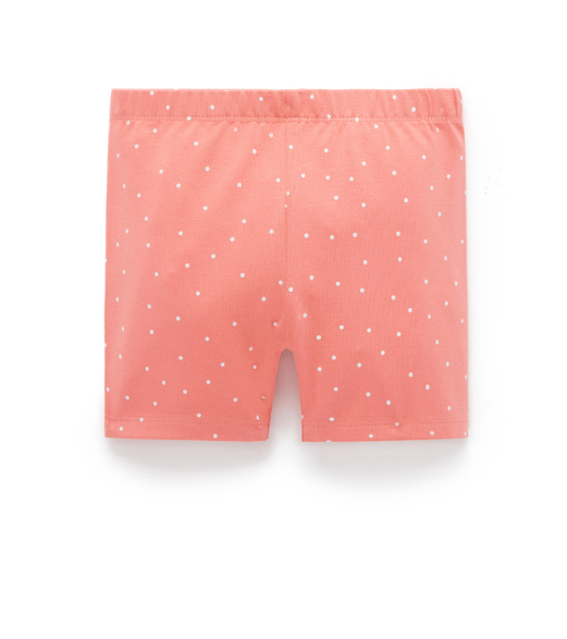 Bike Shorts- Pomegranate Mini Spot
