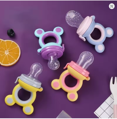 BPA Free Silicone Baby Fruit Food Feeder - Infant Feeding Nibbler