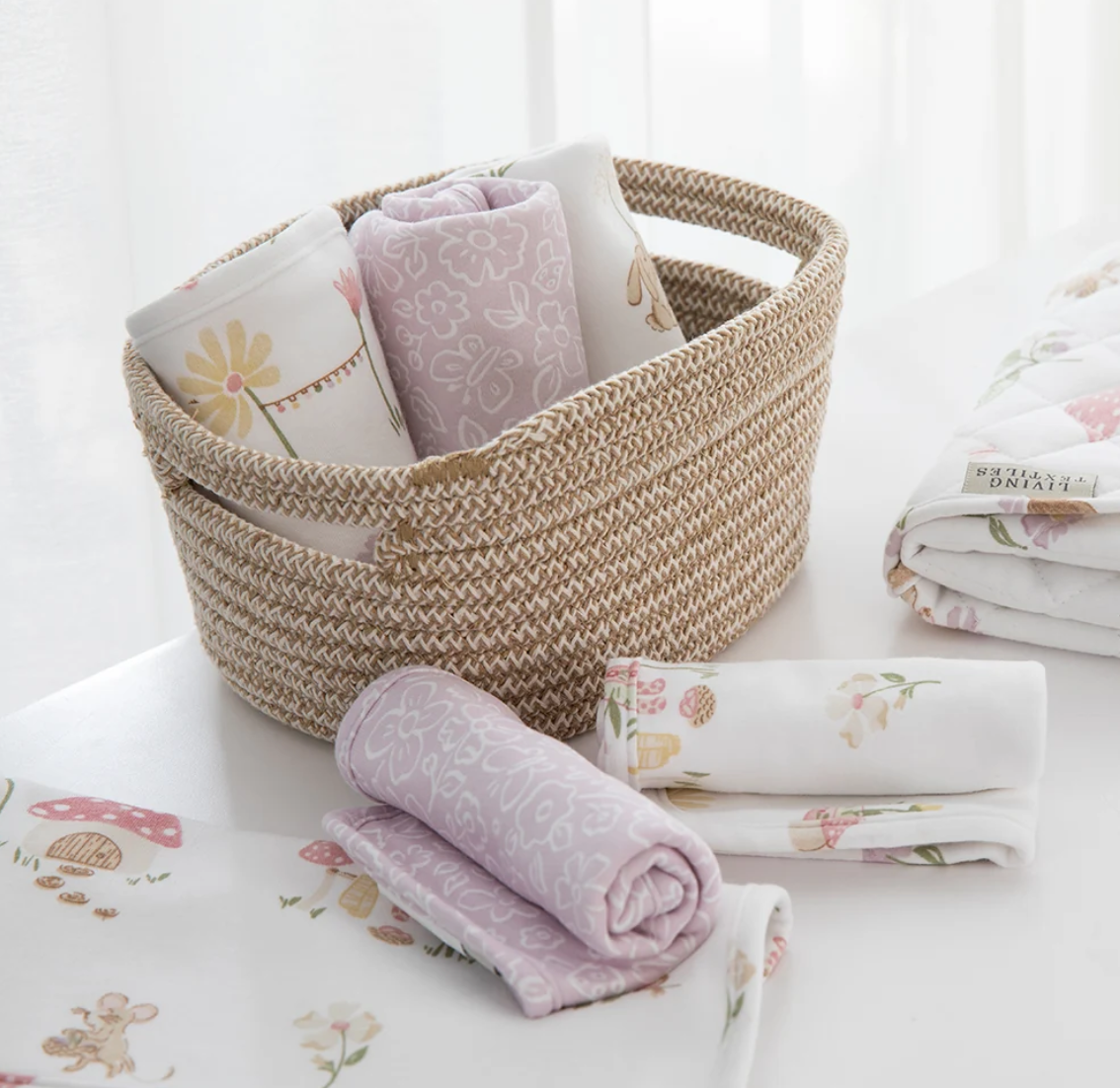3pk Wash Cloths - Whimsical Wonderland