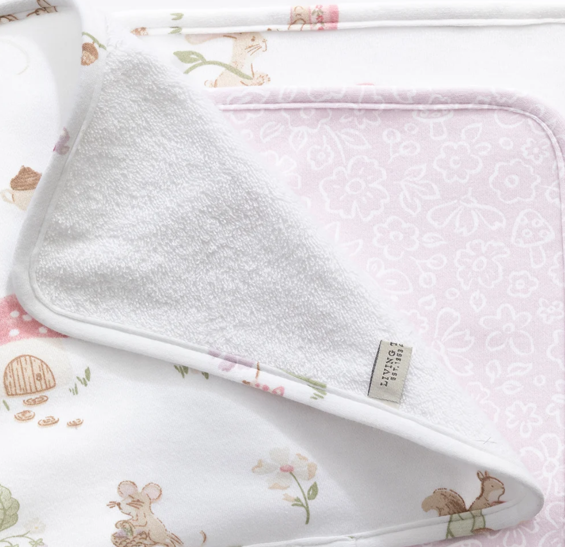 3pk Wash Cloths - Whimsical Wonderland