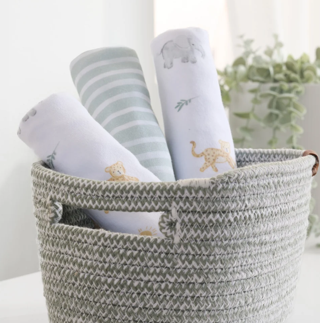 3pk Wash Cloths - Roam and Roar