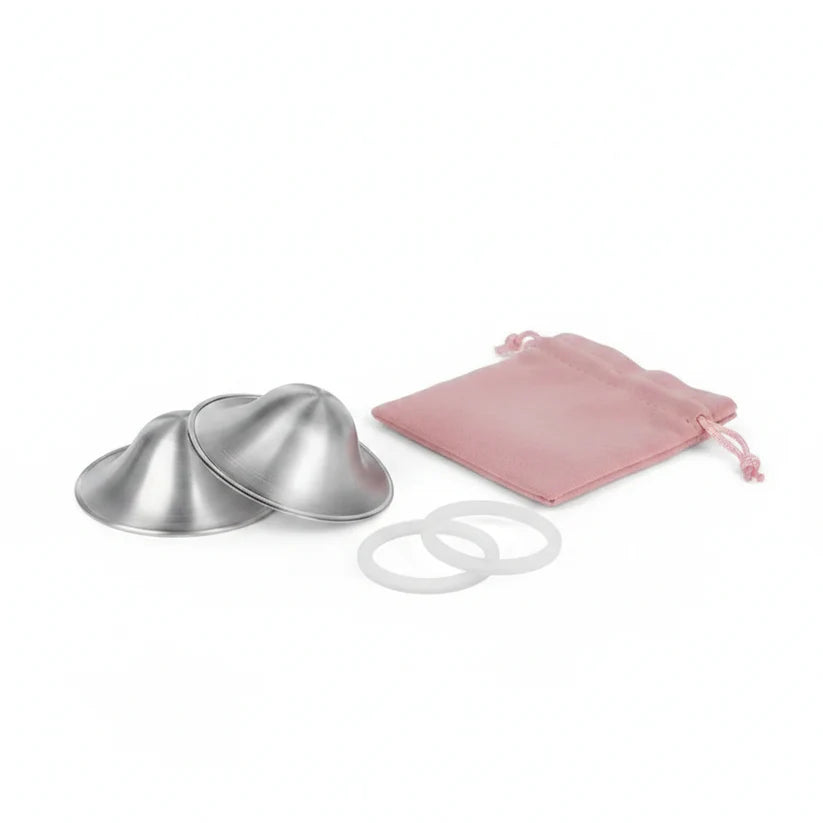 Silvery Nursing Cups (Regular Size)