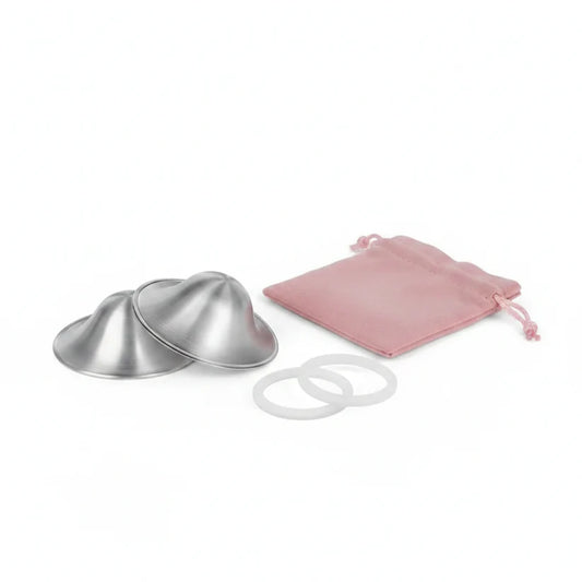 Silvery Nursing Cups (Regular Size)
