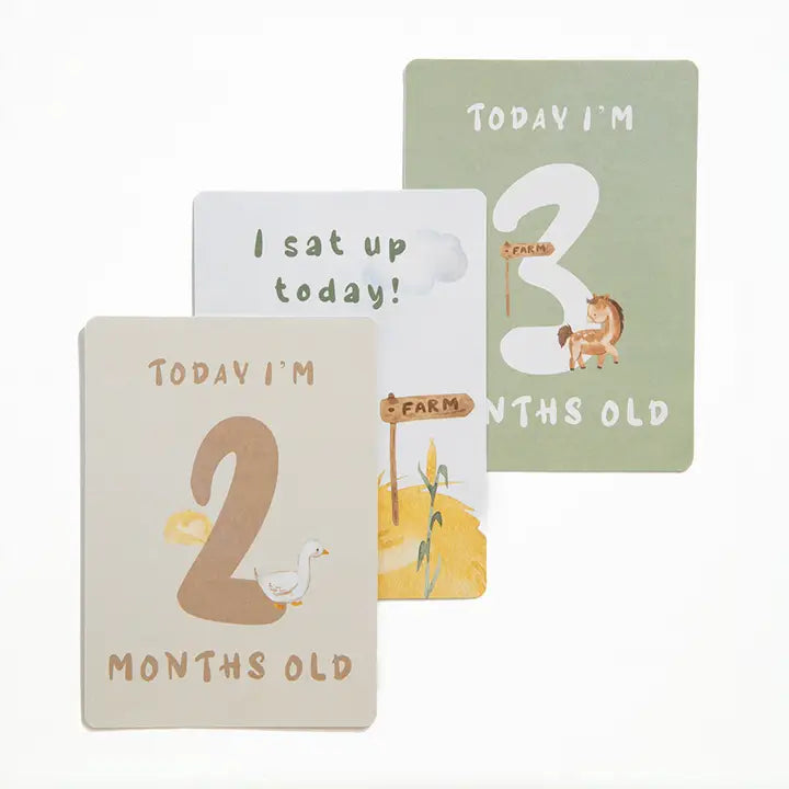 Milestone Cards- Tractor Ride