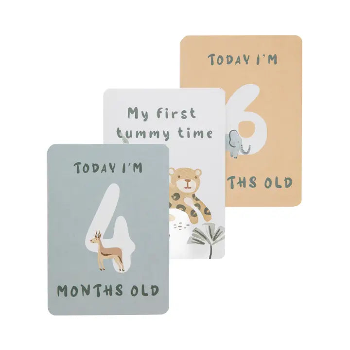 Milestone Cards- Wild Safari