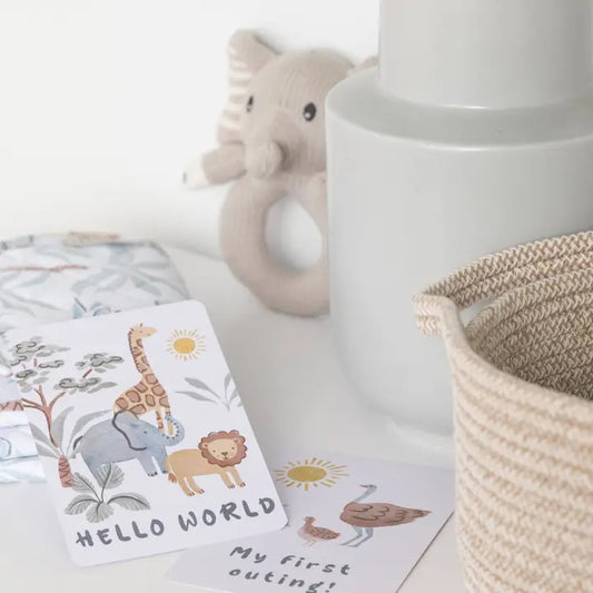 Milestone Cards- Wild Safari