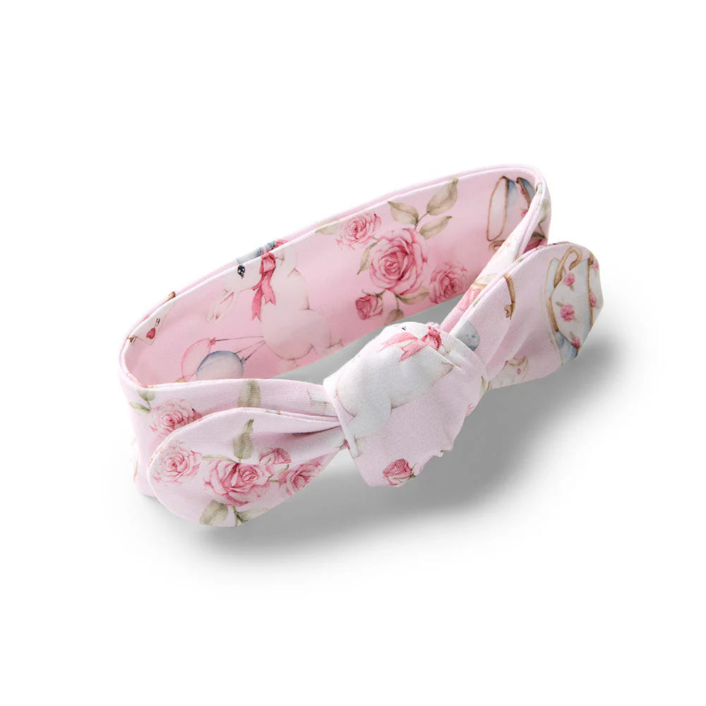 Organic Topknot - Alice's Tea Party