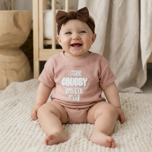 Bow Headband- Brown