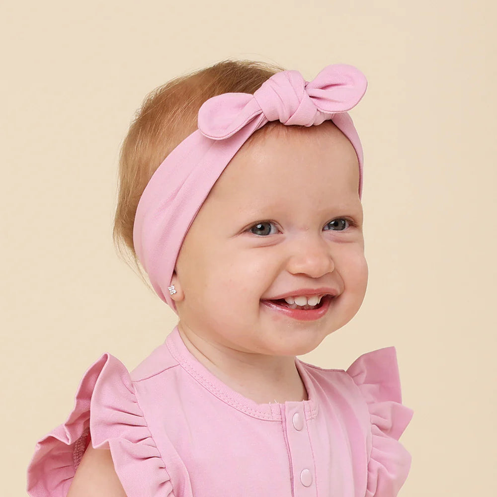 Organic Topknot-Bubblegum