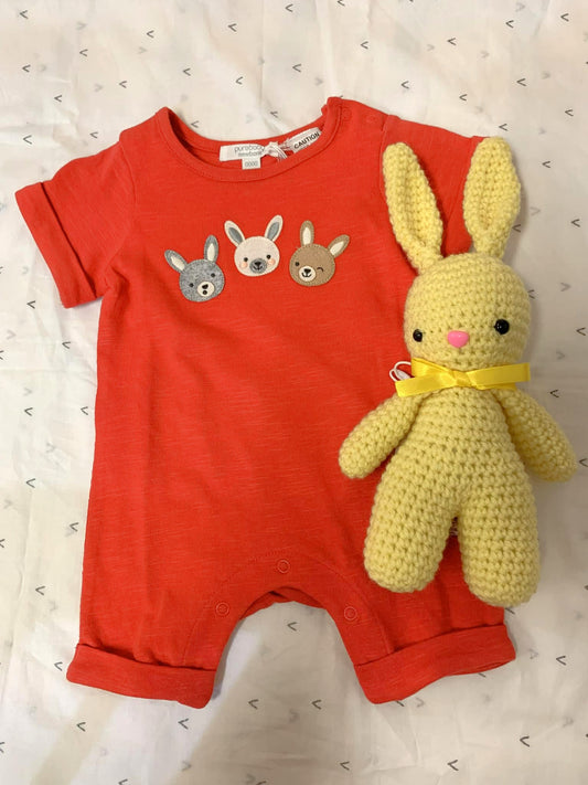 BUNNY FRIENDS GROWSUIT