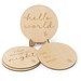 Busy Bee Wooden Milestone Cards