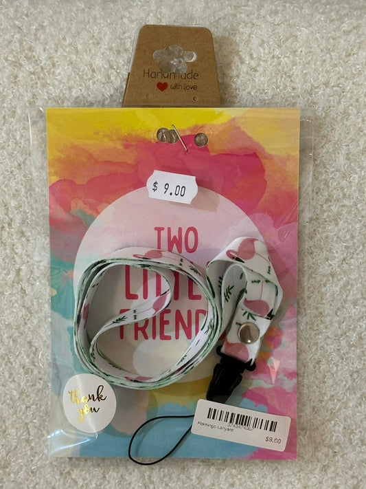Flamingo Lanyard
