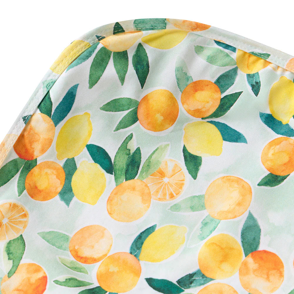 Citrus Squeeze Jersey Wrap & Beanie Set