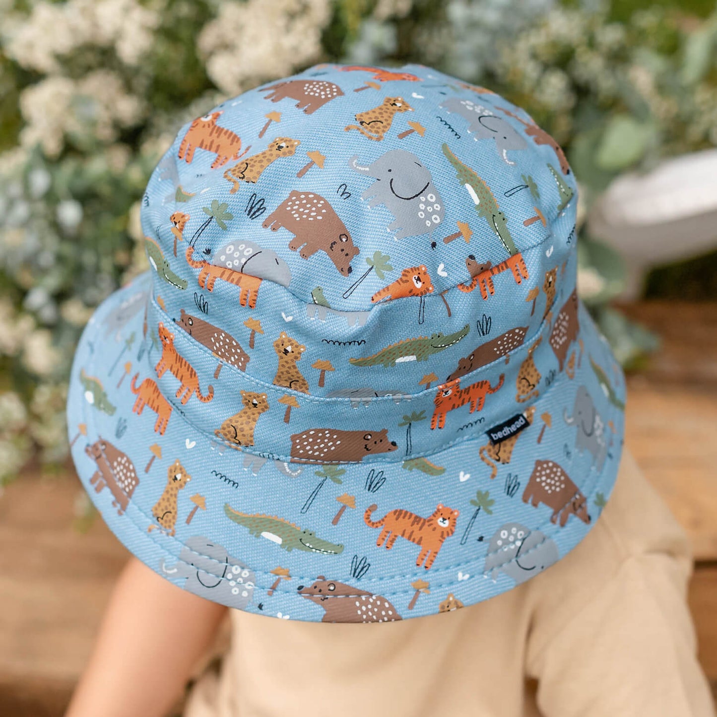Toddler Bucket Sun Hat - Safari