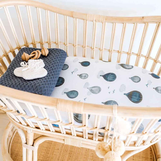 Cloud Chaser Bassinet Sheet/Change Pad Cover