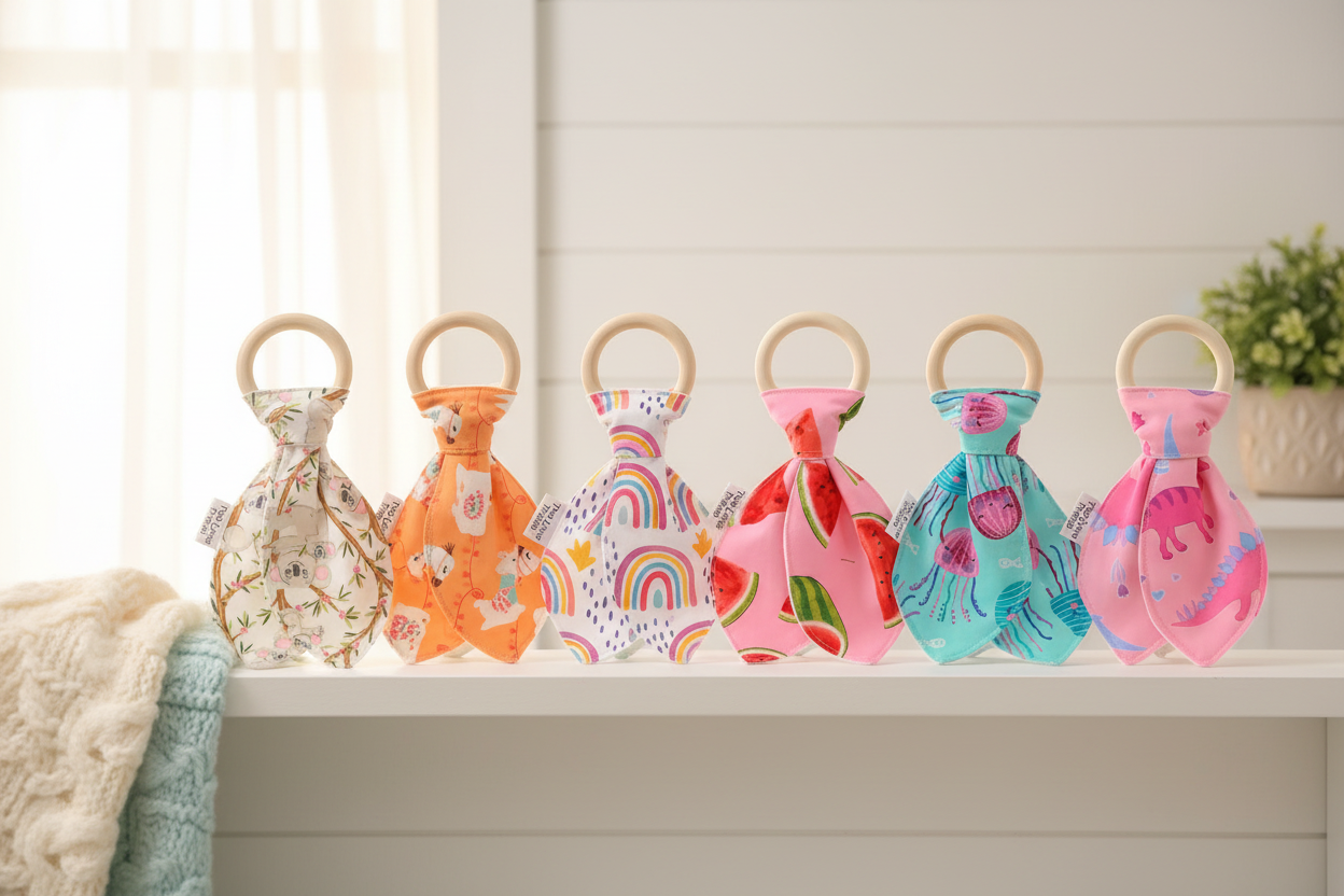 Bunny-Eared Teether- Assorted
