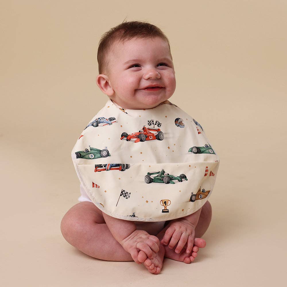 Little Racers Snuggle Bib