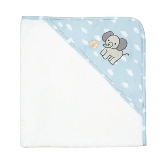 Hooded Towel - Elephant Playtime