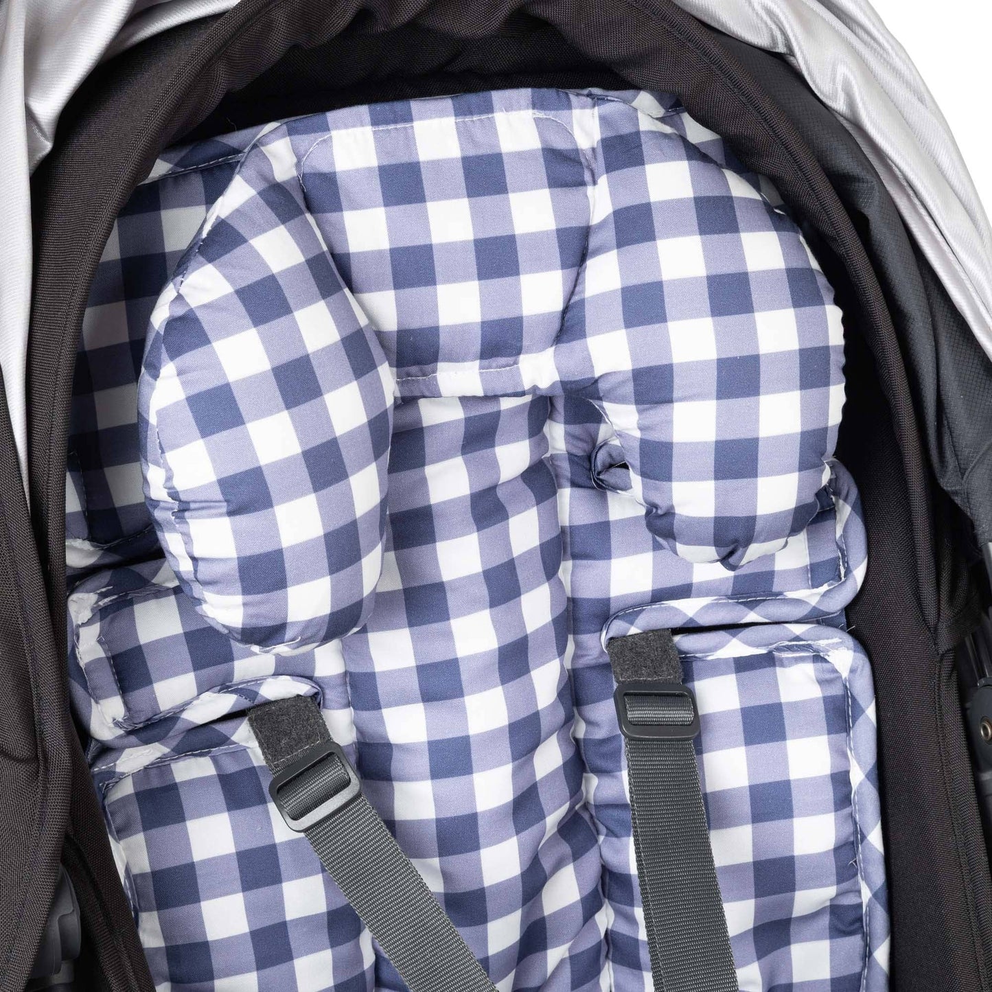 Pram Liner - Bluestone GIngham