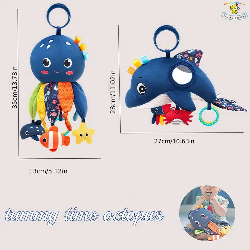 Car and Stroller Toy- Baby Whale