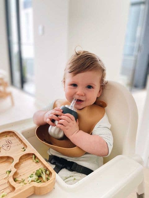 Toddler Straw Cup: French Navy