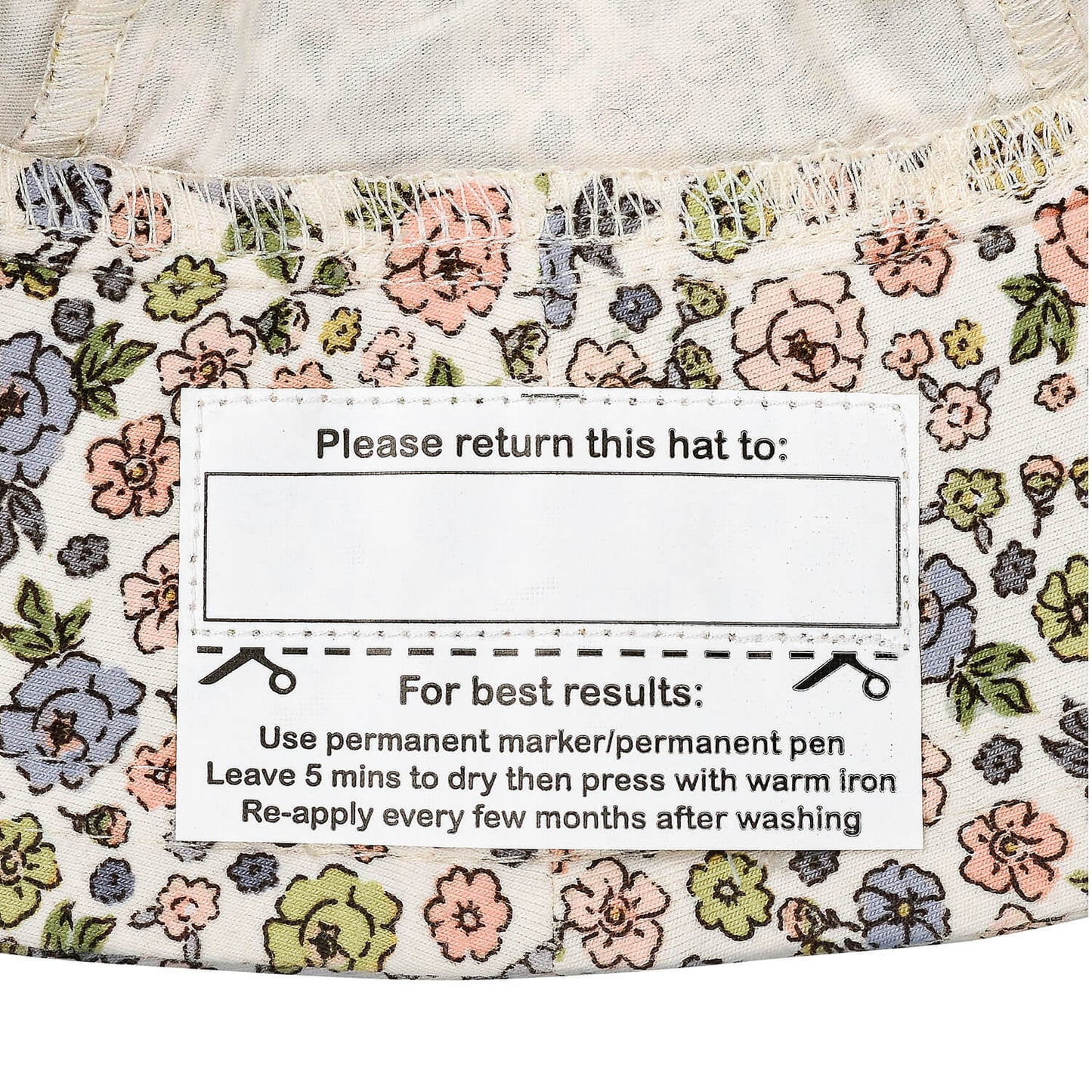 Toddler Bucket Sun Hat - Floret
