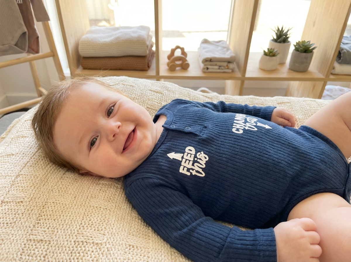 Feed This Change That - Custom Bodysuit size 00