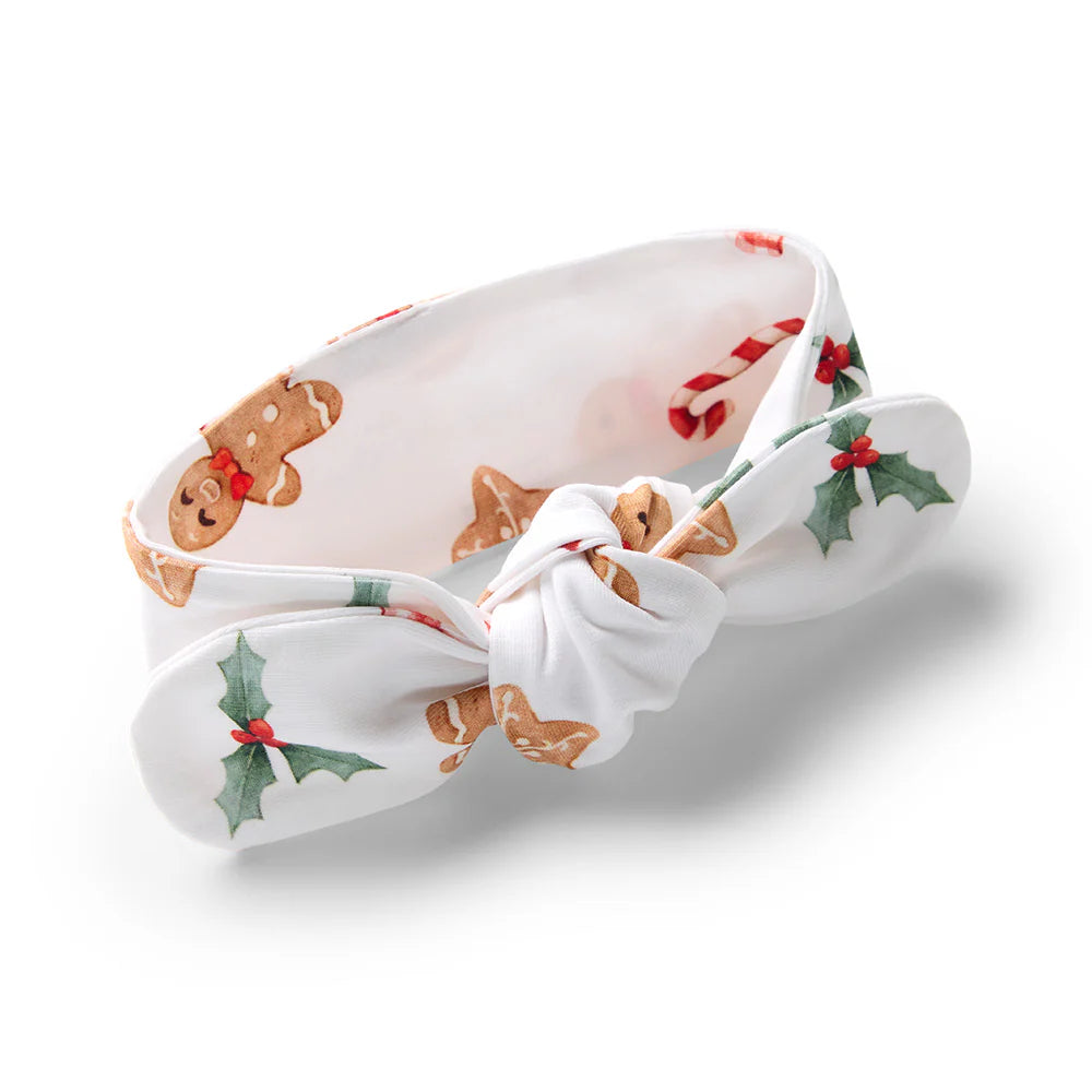 Organic Topknot -Gingerbread