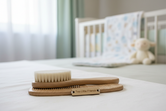 Goat Wool  Hair Brush & Comb Set