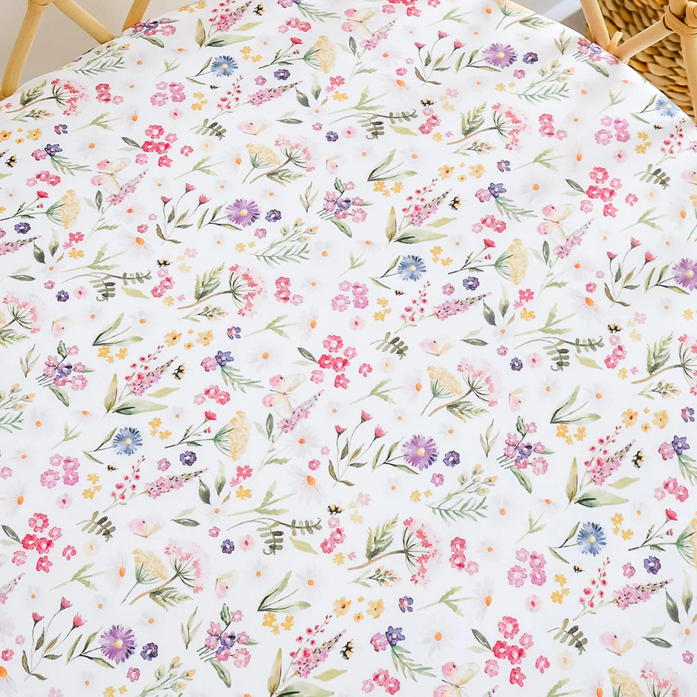 Gracie Organic Bassinet/Change Pad Cover