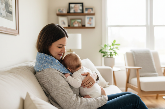 Custom Burp Cloth- Elephant