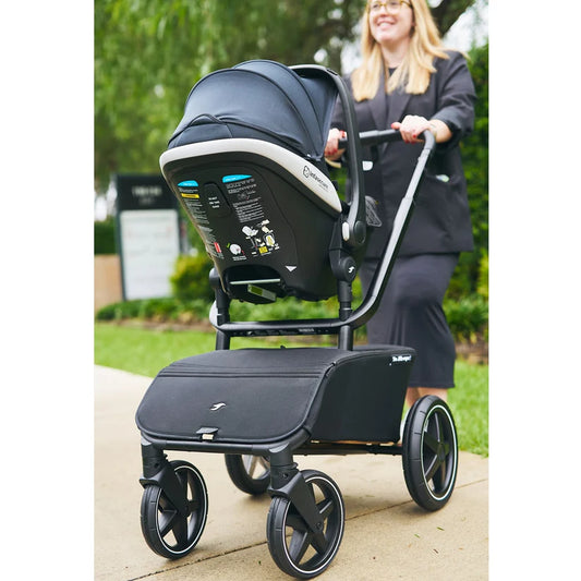 The Jiffle wagon 6 in 1 Stroller- Black