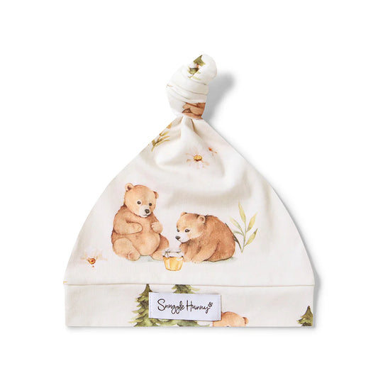 Organic Knotted Beanie-Bears