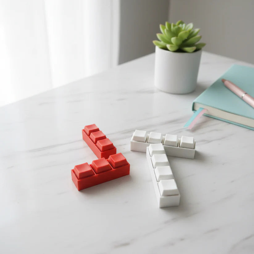 Tetris Block Fidget Clicker – Various Colours | Keke Designs