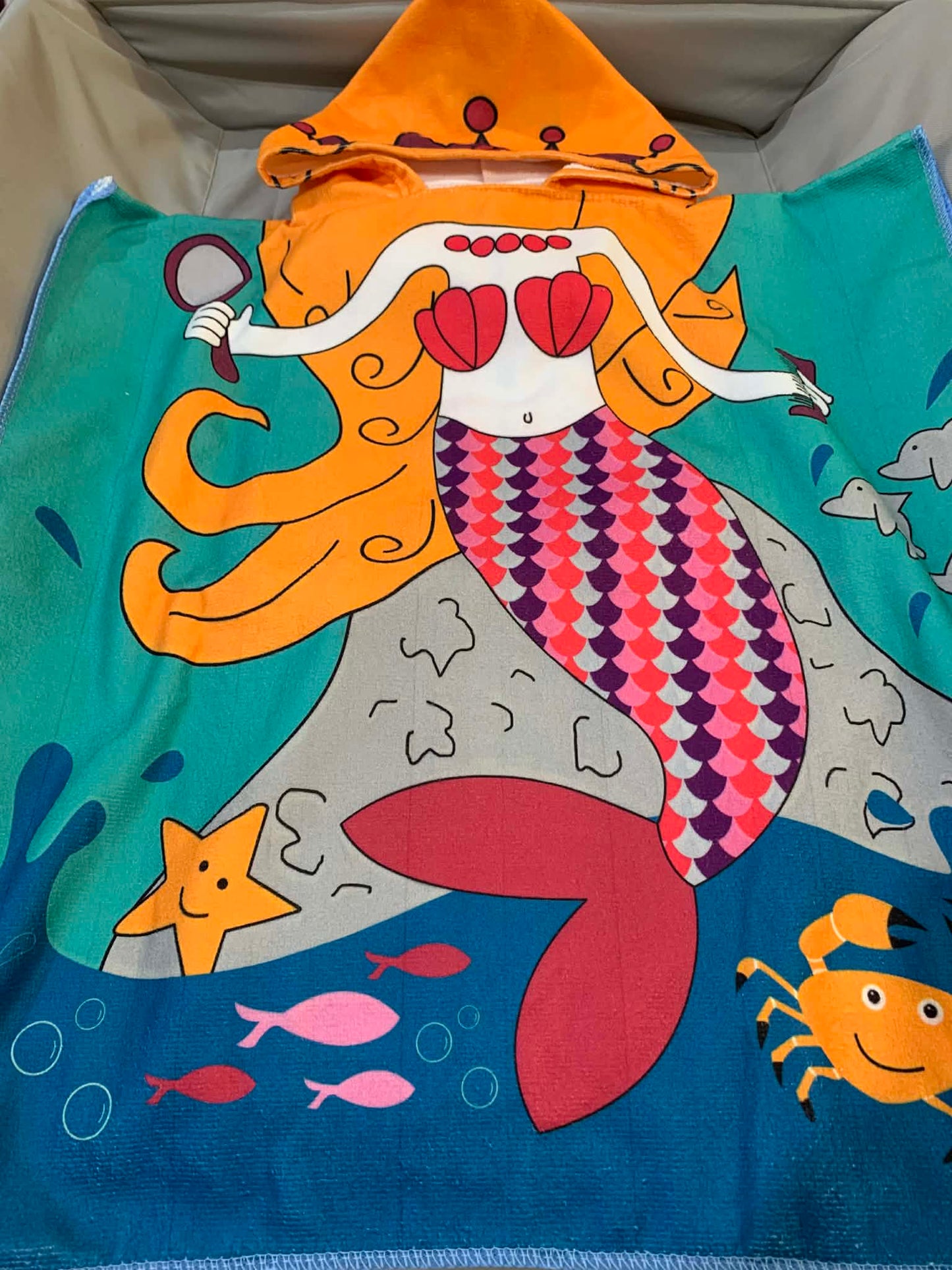 Toddler and Kids Hooded Towels