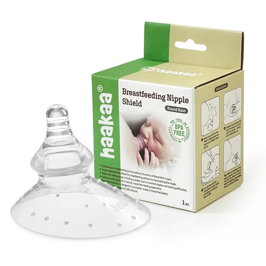 Haakaa Breastfeeding Nipple Shield - Round